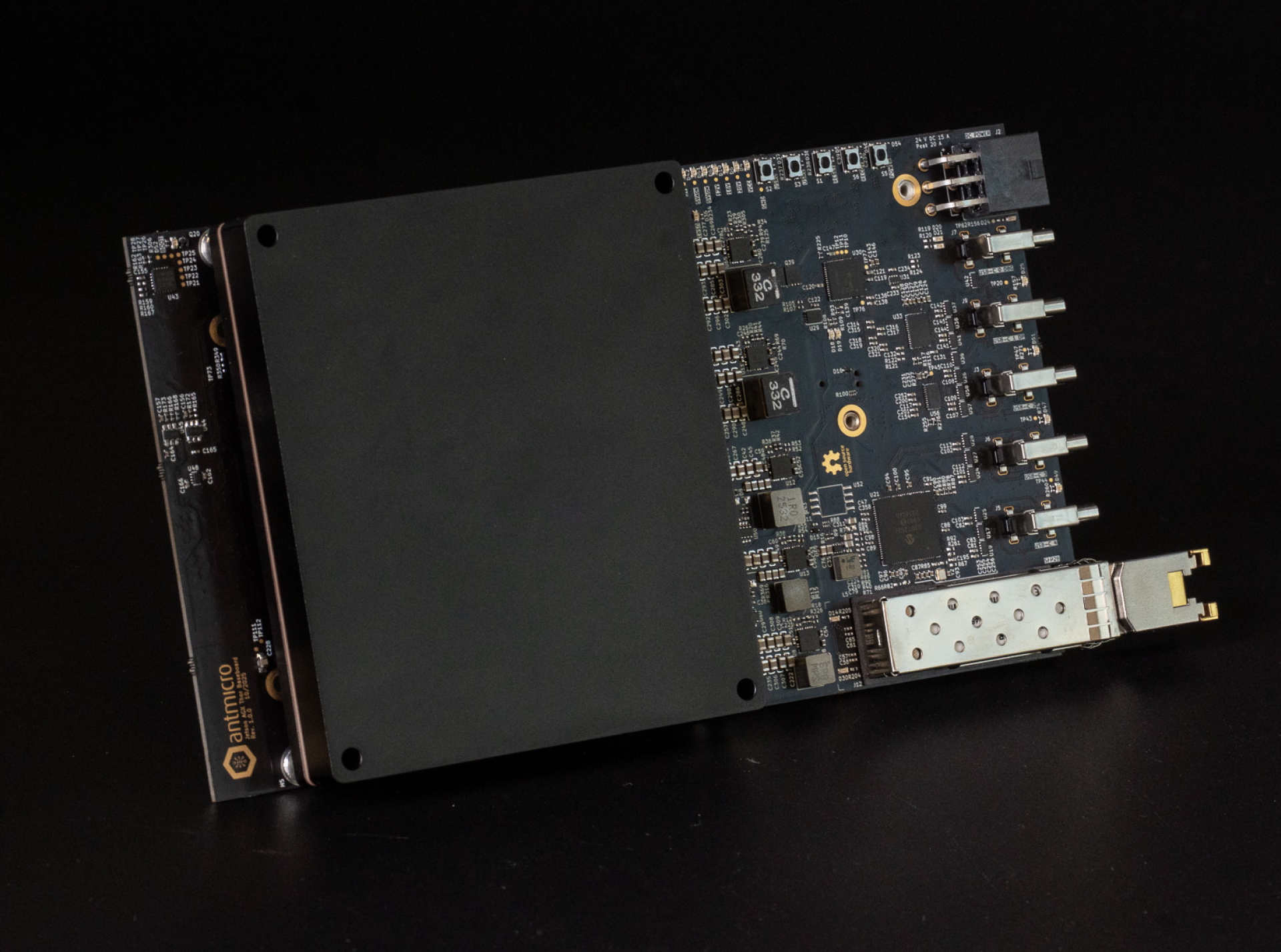 Ruggedized Jetson AGX Thor Baseboard setup for robotics and industrial applications